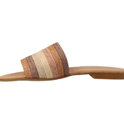 Sandales|Tongs*Sondisan Miley Rafia Brown